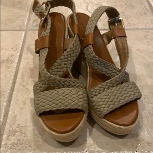 Banana Republic wedge sandals - size 7.5